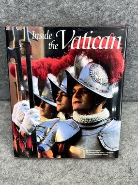 Inside the Vatican Bart McDowell 1991 National Geographic Society HC & EXTRA